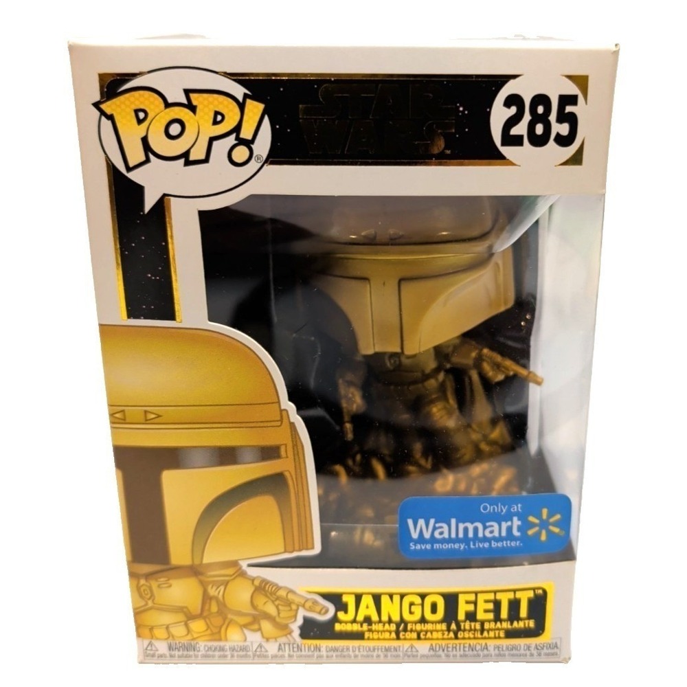 Funko Pop! Star Wars Jango Fett Gold Metallic #285
